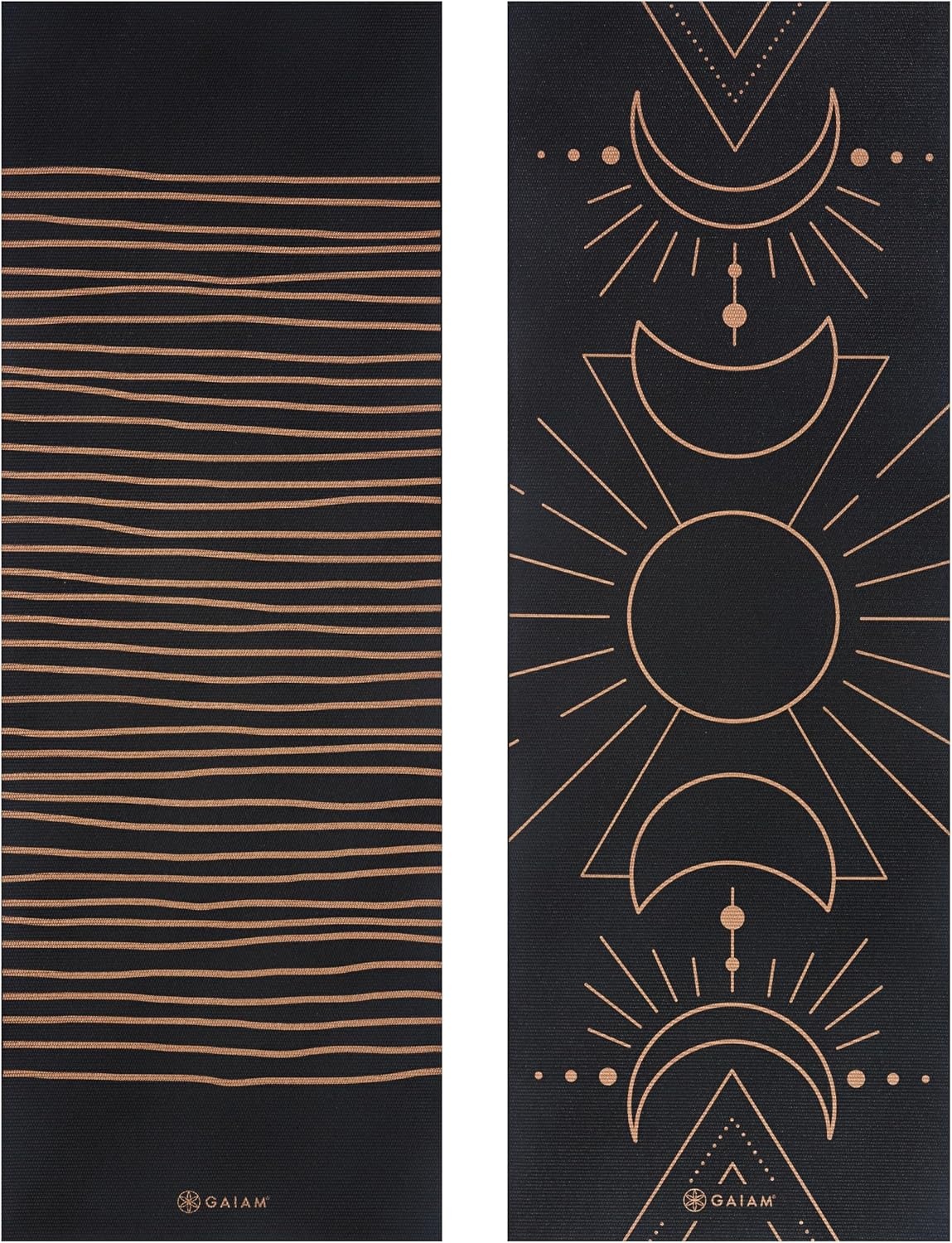 image:imageGaiam Yoga Mat  Premium 6mm Print Reversible Extra Thick Non Slip Exercise amp Fitness Mat for All Types of Yoga Pilates amp Floor Workouts 68 x 24 x 6mm ThickCosmic Energy