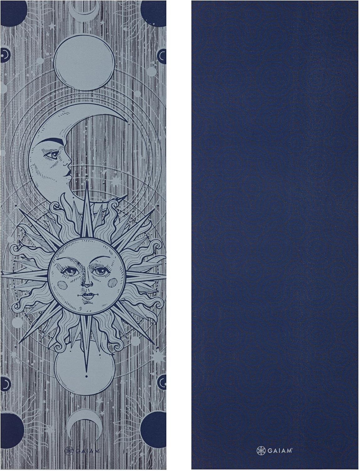 image:imageGaiam Yoga Mat  Premium 6mm Print Reversible Extra Thick Non Slip Exercise amp Fitness Mat for All Types of Yoga Pilates amp Floor Workouts 68 x 24 x 6mm ThickEthereal Beauty