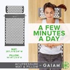image:imageGaiam Acupressure Mat amp Pillow Set Neck Shoulder amp Back  AcupunctureStyle Stimulation  Neck Shoulder amp Back Tension  MultiPoint Pressure  Home Relaxation Use
