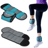 image:imageGaiam Ankle Weights Wearable Bracelet to Strengthen Tone amp Sculpt Adjustable Ankle Weights for Women amp Men for Yoga Dance Pilates Barre Cardio Home amp Gym UseSoft Teal