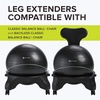image:imageGaiam Classic Balance Ball Chair Leg Extenders Only Compatible with Classic Chair amp Classic Backless Chair