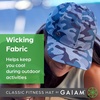 image:imageGaiam Classic Fitness Hat Ponytail Cap Women  QuickDry Sweatband  Ponytail Hole  MoistureWicking  Running Hiking amp Beach  Adjustable FitBlack