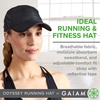 image:imageGaiam Classic Fitness Hat Ponytail Cap Women  QuickDry Sweatband  Ponytail Hole  MoistureWicking  Running Hiking amp Beach  Adjustable FitBlack2