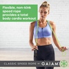 image:imageGaiam Classic Speed Rope for Women and Men  Jumping Rope for Fitness and Exercise  Lightweight TangleFree Portable and Adjustable Jump Rope for Training Cardio Aerobic Skipping