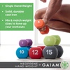image:imageGaiam Dumbbell Hand Weight Sold in Singles  Neoprene Coated Exercise amp Fitness Dumbbell for Home Gym Workouts and Strength Training  Free Weights for Women and Men5lb