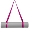 image:imageGaiam EasyCinch Yoga Mat Sling  Durable Carrying Strap for Yoga Mat with Metal DRings for Secure Fit No Mat IncludedFuchsia Or Blue