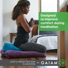 image:imageGaiam Ergonomic BuckwheatPurple  Zafu