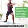 image:imageGaiam Essentials 14 Thin 6mm Yoga amp Pilates Fitness amp Exercise Mat with EasyCinch Carrier Strap Cusion Support For Fitness and Gym WorkoutsPurple