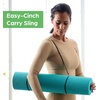 image:imageGaiam Essentials 14 Thin 6mm Yoga amp Pilates Fitness amp Exercise Mat with EasyCinch Carrier Strap Cusion Support For Fitness and Gym WorkoutsPurple