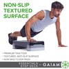 image:imageGaiam Essentials Exercise Step Platform Aerobic Stepper Bench Fitness Equipment Workout Deck with Adjustable Riser Height amp Non Slip Textured Surface Black