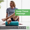 image:imageGaiam Essentials Foam Roller High Density Firm Deep Tissue Muscle Massager for Back Pain amp Sore Muscles18inch  Black