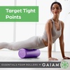 image:imageGaiam Essentials Foam Roller High Density Firm Deep Tissue Muscle Massager for Back Pain amp Sore Muscles18inch  Black