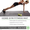 image:imageGaiam Essentials Interlocking Foam Exercise Mat Tiles  Interlocking EVA Foam Tiles  Cushioned Surface  NonSlip  Home Gym Fitness amp Floor Workouts  Easy Assembly
