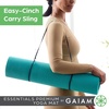 image:imageGaiam Essentials Premium Yoga Mat with Yoga Mat Carrier Sling 72L x 24W x 14 Inch Thick