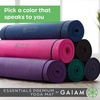 image:imageGaiam Essentials Premium Yoga Mat with Yoga Mat Carrier Sling 72L x 24W x 14 Inch Thick