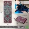 image:imageGaiam Foldable Yoga Mat 2mm Icy PaisleyBe Free
