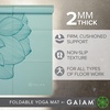 image:imageGaiam Foldable Yoga Mat 2mm Icy PaisleySerene Dahlias