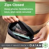 image:imageGaiam Go for It Waist Pack Adjustable Fanny Pack Crossbody Bags for Women amp Men  Waterproof Cross Body Bag with Zippered Pockets Running Belt Bag Ideal for Vacation amp TravelCelery