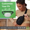 image:imageGaiam Go for It Waist Pack Adjustable Fanny Pack Crossbody Bags for Women amp Men  Waterproof Cross Body Bag with Zippered Pockets Running Belt Bag Ideal for Vacation amp TravelCelery