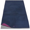 image:imageGaiam Grippy Non Slip Yoga Mat Towel  Fast Drying Towel  Ideal For Hot Yoga  Microfiber And Machine Washable  Grip BackingBlueFuchsia
