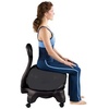 image:imageGaiam Kids Balance Ball Chair Active Seating Metal Frame BlueGreen  52cm AntiBurst Stability Ball  Core Engagement While Sitting  Pump Included  Home amp Office Desk Use  Active SeatingBlack