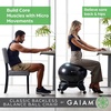 image:imageGaiam Kids Balance Ball Chair Active Seating Metal Frame BlueGreen  52cm AntiBurst Stability Ball  Core Engagement While Sitting  Pump Included  Home amp Office Desk Use  Active SeatingCharcoal