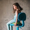 image:imageGaiam Kids Balance Cushion Inflatable Wobble Disk Active Sitting Chair Seat Cushion with Inflation Needle