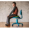 image:imageGaiam Kids Balance Cushion Inflatable Wobble Disk Active Sitting Chair Seat Cushion with Inflation Needle