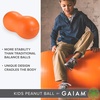 image:imageGaiam Kids Peanut Ball Chair Flexible Seating for Classroom  Active Bounce Seat  Wiggly Kids  Core Engagement  Ball ChairOrange