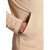 image:imageGaiam Mens Bliss Balance Long Sleeve Pullover Hoodie Relaxed Fit Stretch Midweight MaterialHumus