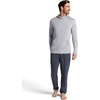 image:imageGaiam Mens Bliss Balance Long Sleeve Pullover Hoodie Relaxed Fit Stretch Midweight MaterialSleet Heather