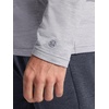 image:imageGaiam Mens Bliss Balance Long Sleeve Pullover Hoodie Relaxed Fit Stretch Midweight MaterialSleet Heather