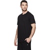 image:imageGaiam Mens Everyday Basic Crewneck Top Standard Fit Stretch Midweight MaterialBlack