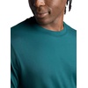 image:imageGaiam Mens Everyday Basic Crewneck Top Standard Fit Stretch Midweight MaterialDeep Teal