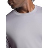 image:imageGaiam Mens Everyday Basic Crewneck Top Standard Fit Stretch Midweight MaterialSleet