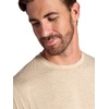 image:imageGaiam Mens Everyday Basic Crewneck Top Standard Fit Stretch Midweight MaterialTan