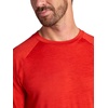 image:imageGaiam Mens Everyday Basic Long Sleeve Crewneck Top Standard Fit Stretch Midweight MaterialMolten Lava Heather