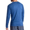 image:imageGaiam Mens Everyday Basic Long Sleeve Crewneck Top Standard Fit Stretch Midweight MaterialTrue Navy Heather
