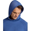 image:imageGaiam Mens Flow State Long Sleeve Cowl Neck Hoodie Standard Fit Stretch Midweight MaterialTrue Navy