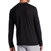 image:imageGaiam Mens Long Sleeve Crewneck Top Standard Fit Stretch Midweight MaterialBlack  Bliss Balance