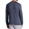 image:imageGaiam Mens Long Sleeve Crewneck Top Standard Fit Stretch Midweight MaterialCool Grey Heather  Bliss Balance