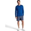 image:imageGaiam Mens Long Sleeve Crewneck Top Standard Fit Stretch Midweight MaterialLimoges Heather  Intent