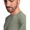 image:imageGaiam Mens Long Sleeve Crewneck Top Standard Fit Stretch Midweight MaterialSea Spray  Bliss Balance