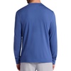 image:imageGaiam Mens Long Sleeve Crewneck Top Standard Fit Stretch Midweight MaterialTrue Navy  Bliss Balance