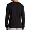 image:imageGaiam Mens Long Sleeve Henley Shirt Standard Fit Stretch Midweight MaterialBlack  Bliss Balance