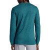 image:imageGaiam Mens Long Sleeve Henley Shirt Standard Fit Stretch Midweight MaterialDeep Teal Heather  Commuter