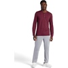 image:imageGaiam Mens Long Sleeve Henley Shirt Standard Fit Stretch Midweight MaterialPort Royale Heather  Commuter