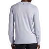 image:imageGaiam Mens Long Sleeve Henley Shirt Standard Fit Stretch Midweight MaterialSleet Heather  Commuter