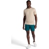 image:imageGaiam Mens Lunge 5 Short Standard Fit Stretch Lightweight Material MoistureWickingDeep Teal