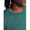 image:imageGaiam Mens Power Long Sleeve Crewneck Top Standard Fit Stretch Heavyweight Fleece MaterialPine Grove Heather